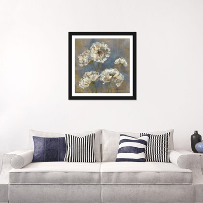 «Flowers in Morning Dew I» par Silvia Vassileva - reproduction d'art