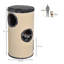 177.8cm H Cat Tree