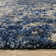 Tapis abstrait bleu / gris Sven