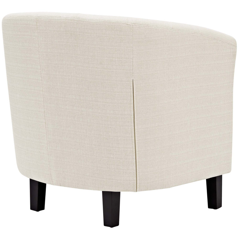 Modway Prospect Upholstered Armchair, Beige