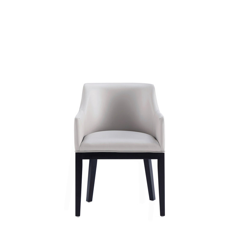 Fauteuil contemporain, Gris clair