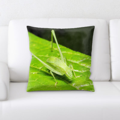 Microsuede Reversible Throw Pillow