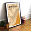 Barcelona City Map - No Frame Print-1447775598