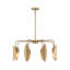 Lustre géométrique unique à 8 lumières Ivis