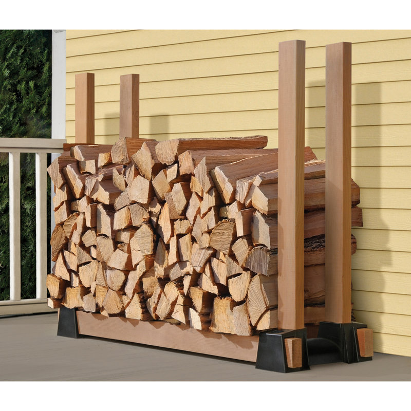 Ensemble de support de support pour bois de chauffage