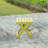 Grandcourt Fully Assembled All-Weather Outdoor Folding Patio Chair and Table 3 Piece Set-1856193868