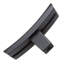 1 7/8" Length Bar Knob Backplate-18922881