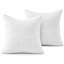 Housse de coussin décorative en velours côtelé doux, réversible, motif géométrique-120950048