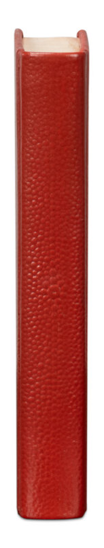 Shagreen Handmade and Media Decorative Book, Red
