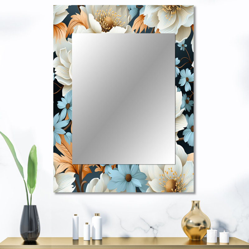 Lopp Industrial Ivory Fusion, motif floral, 40 po x 30 po