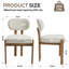 Ensemble de chaises de salle à manger en bois massif, chaise de salle à manger rembourrée en tissu de style campagnard moderne, chaises de cuisine, pieds en bois pour salle à manger, salon, chambre à coucher (chaises seulement)-1746900652-1746900689
