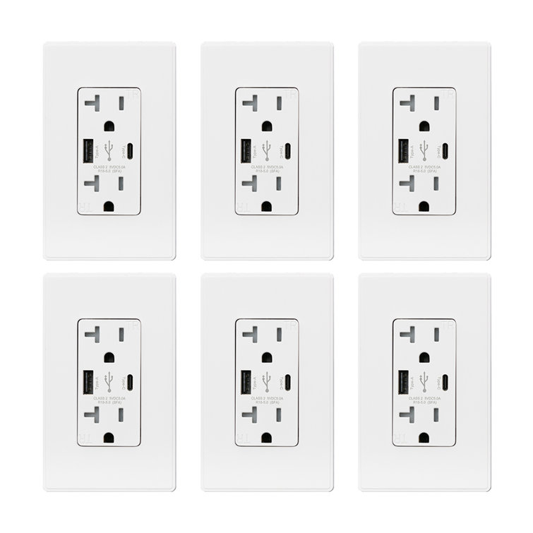 20 Tamper Resistant Duplex Outlet