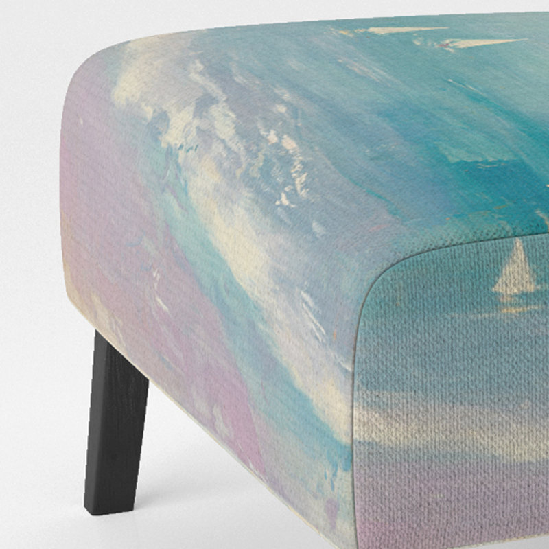 From The Shore - Fauteuil de chambre rembourré en velours