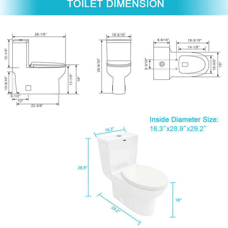 Toilette de salle de bain Modern