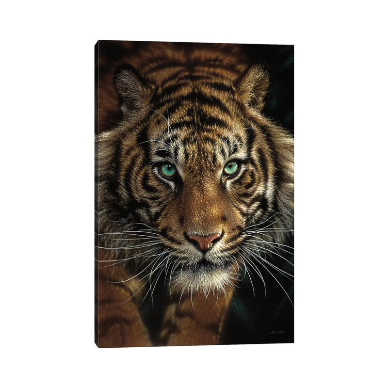 Œil de l’tiger, vertical, H 26 po x l 18 po x P 1,5 po