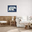 «Stupell Industries Blue Mama Bear Botanicals», art mural sur toile par Laura Marshall-91308679