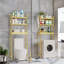 Benicia Bamboo / Rattan Freestanding Bathroom Shelves