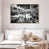 Floating Frame Natural Wood