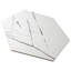 Visium Hex 17" x 20" Porcelain Marble Look Floor and Wall Tile