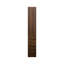 70,87 po, armoire de rangement H 70,87 po, tablette à 4 niveaux, 3 tiroirs latéraux, grande bibliothèque moderne en bois pour le bureau à domicile-130474986