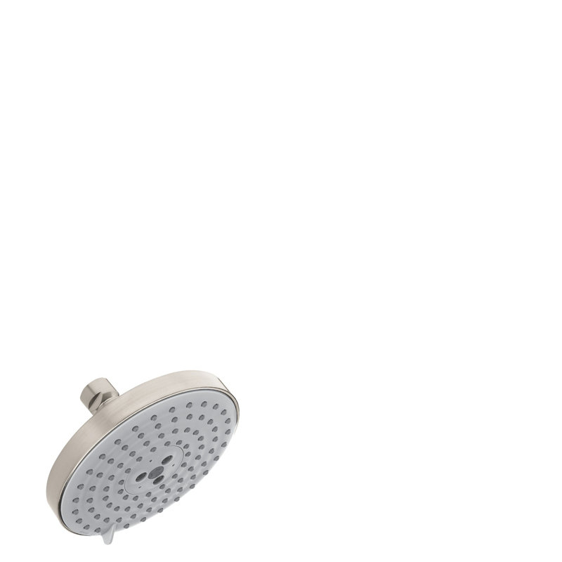 Raindance Air Three Jet Rain Shower Head, Brushed Nickel, 2.5 GPM