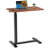 Overbed Bedside Sofa Table with Hidden Wheels Adjustable Height for Bedroom Desk-74109652