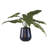 18'' Faux Calla Lily Plant in Metal Pot