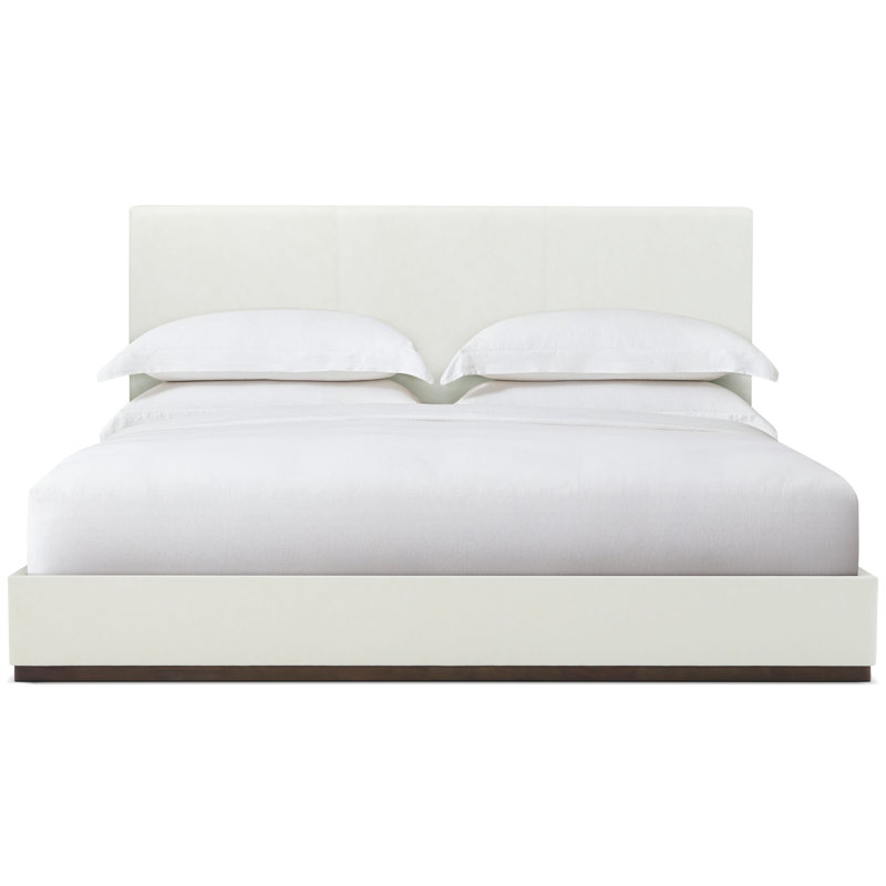 Madrid/WRC Leather Bed, White