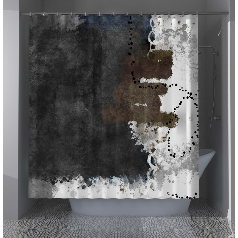 Abstract Shower Curtain