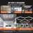 Hexagon Garage Lights 26400LM 5 Grid Honeycomb LED Shop Ceiling Light