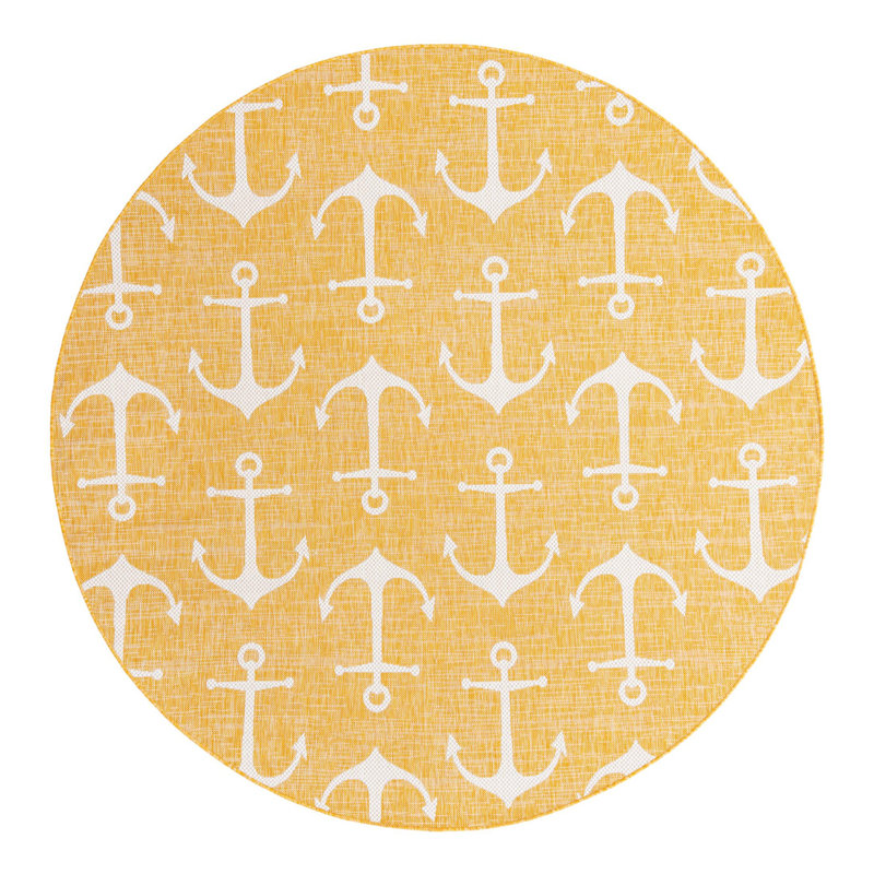 Indoor / Outdoor Rug, Round 7'10"