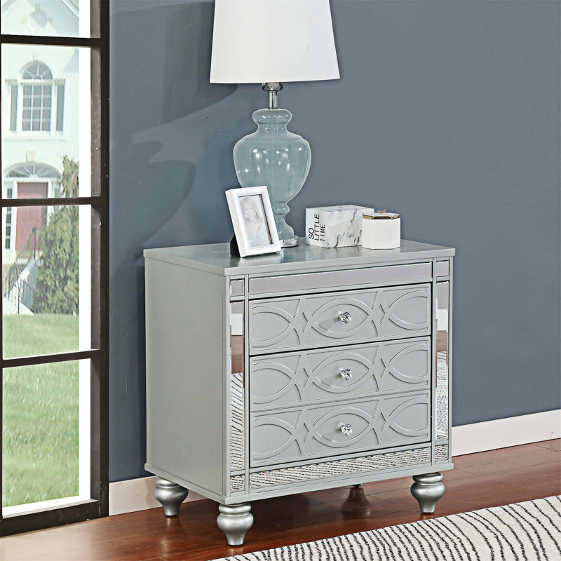 Nightstand Bedside Table With Drawer