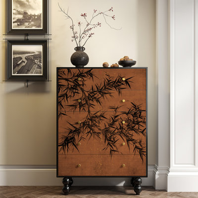 Une commode rétro de style français