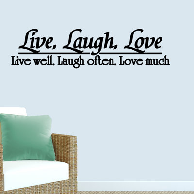 Text & Numbers Non-Wall Damaging Wall Decal