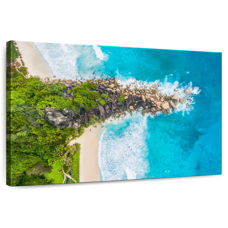 Gillard La Digue Seychelles, H 30 po x l 45 po