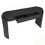 Console avec plateau ovale et deux tiroirs-304947807