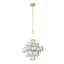 Cubic 6 - Light Unique / Statement Geometric Chandelier