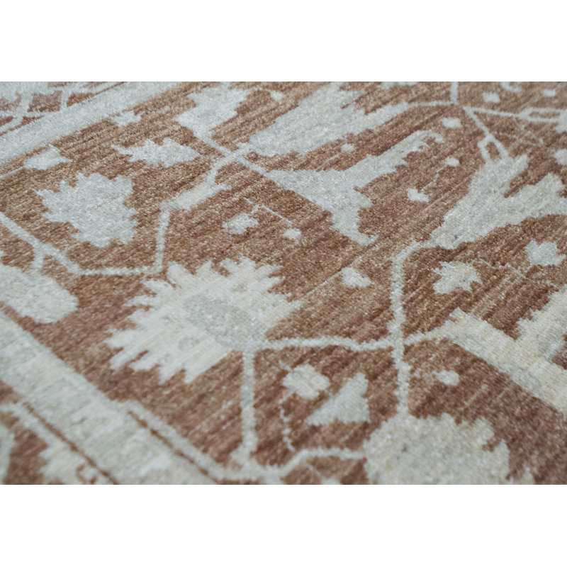 Tapis rouille de haute qualité noué à la main Sultanabad