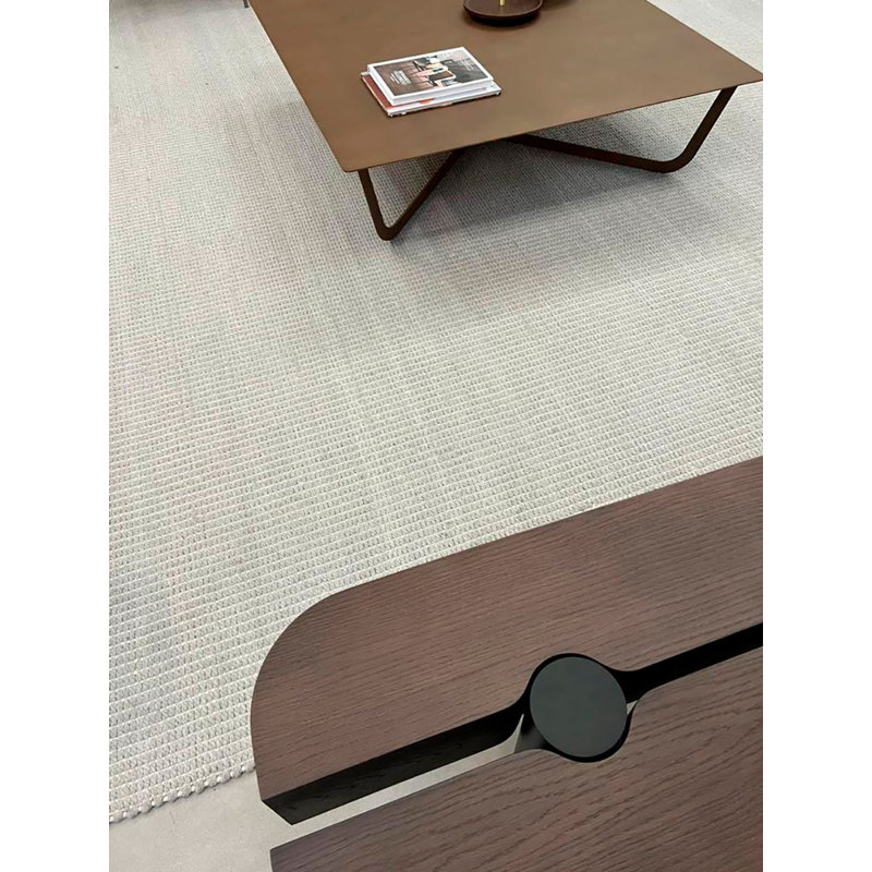 Amara Rectangle Area Rug in Light Gray, Rectangle 10' x 14'