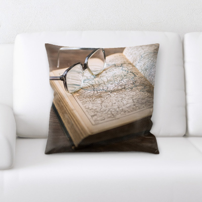 Microsuede Throw Pillow