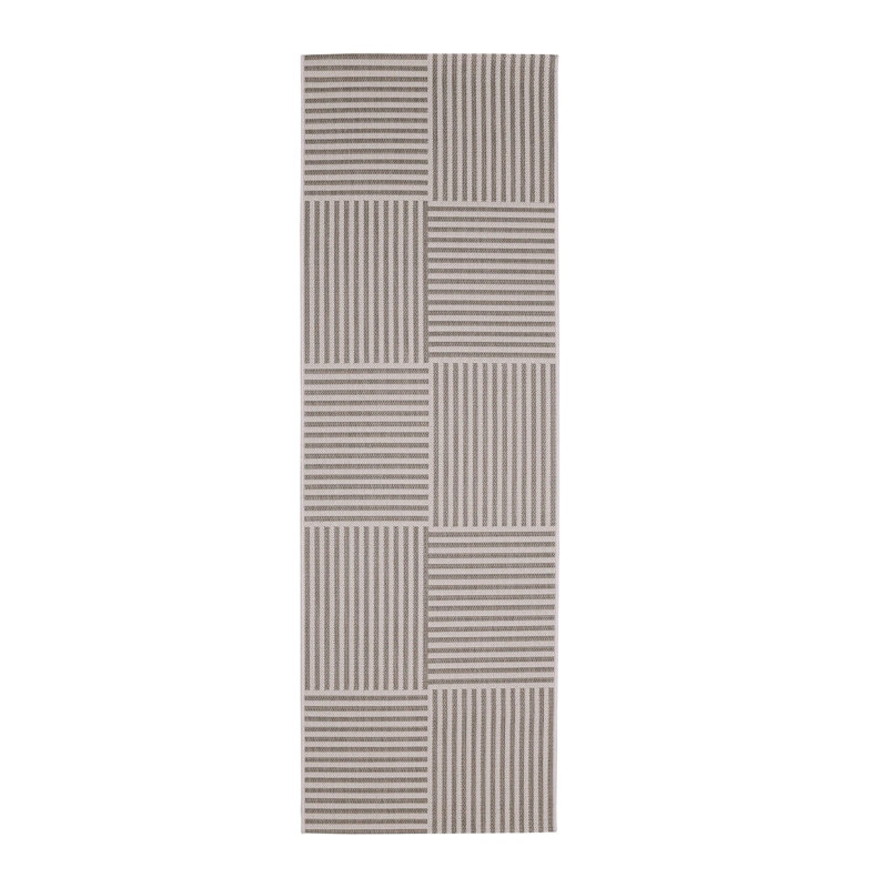 Geometric Area Rug, Runner 67 x 300 cm