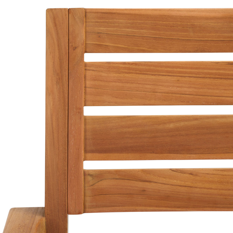 Leon Outdoor Teak Dining Armchair