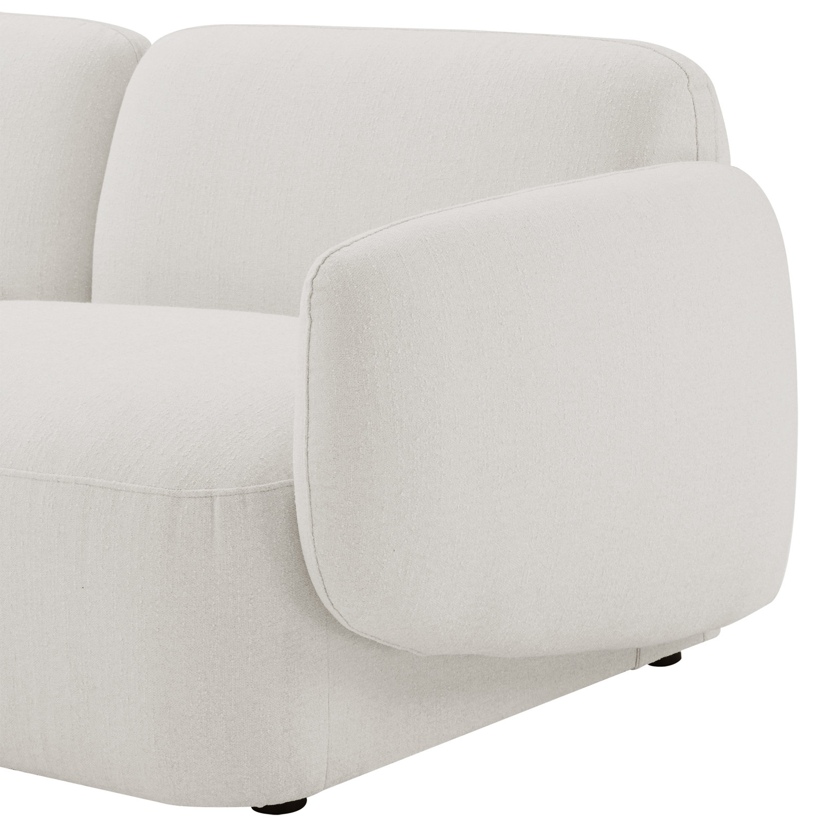 Isles Modular Sectional, Mellow Ivory Chenille
