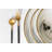 "The Luxury Collection" Marble Design Plate with Gold Trim - Small - 8"