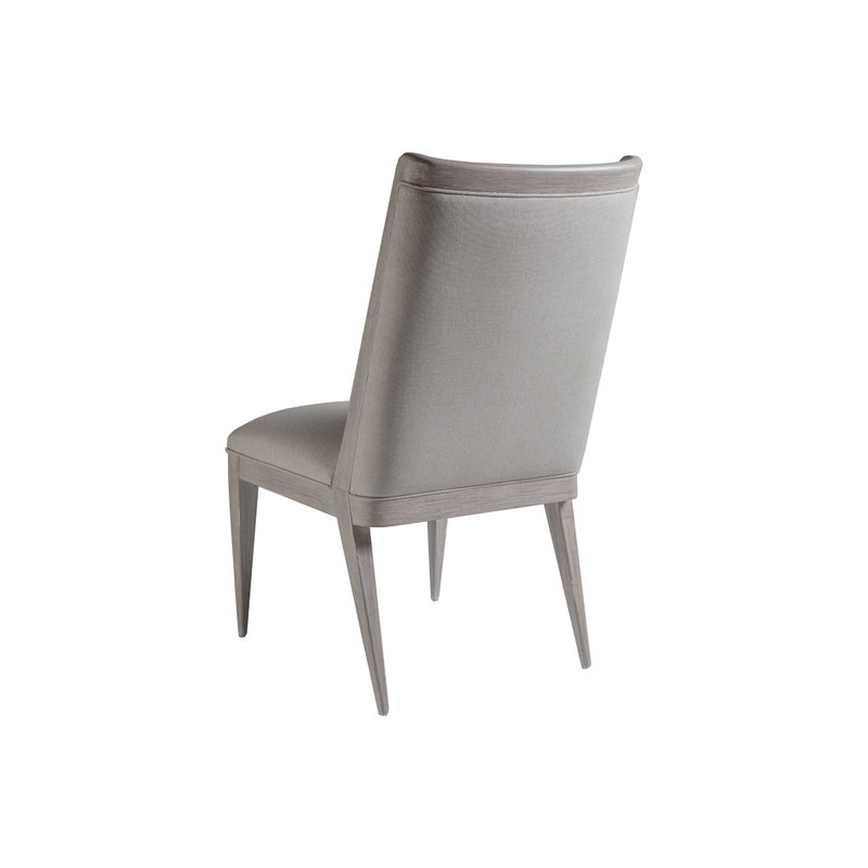 Cohesion Haiku Upholstered Side Chair, Bianco