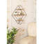 Hagedorn 3 Piece Diamond Bracket Shelf