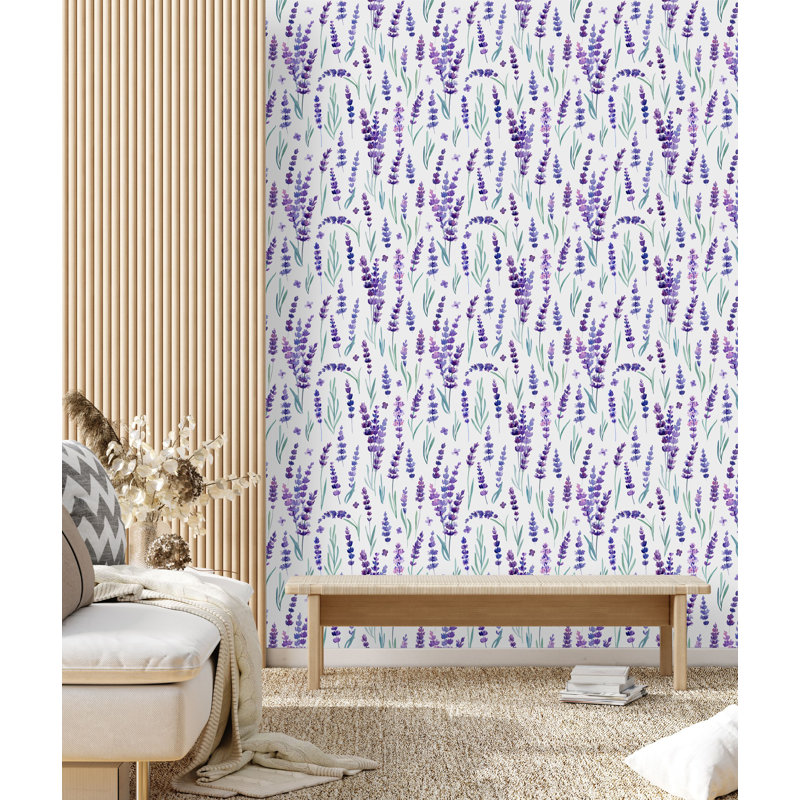 Panneau de papier peint, L 10,4 po x l 25 po, Vinyle