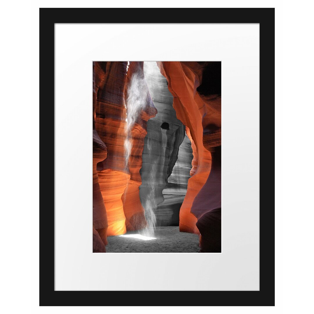 Gerahmtes Poster Prächtiger Antelope Canyon