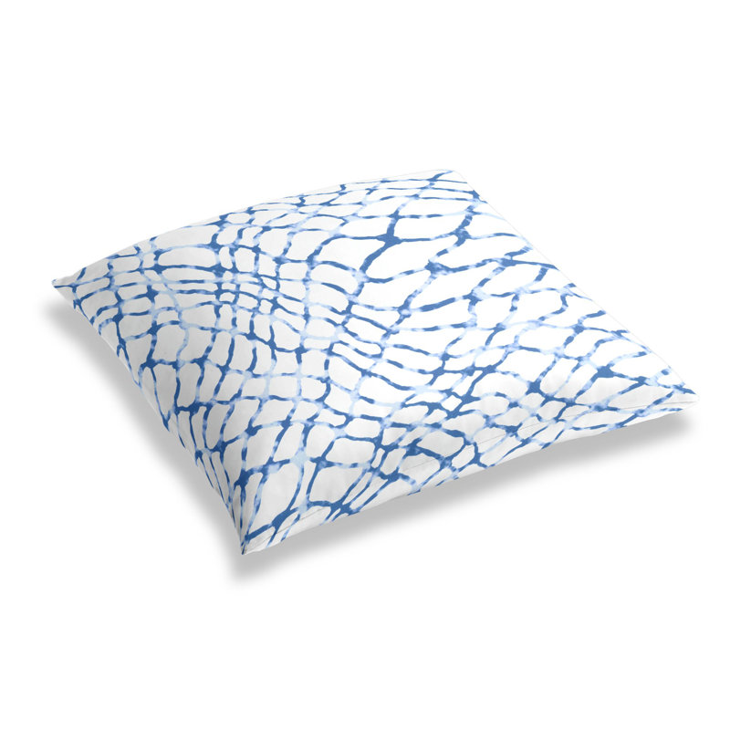 Square Pillow Cover & Insert, Blue