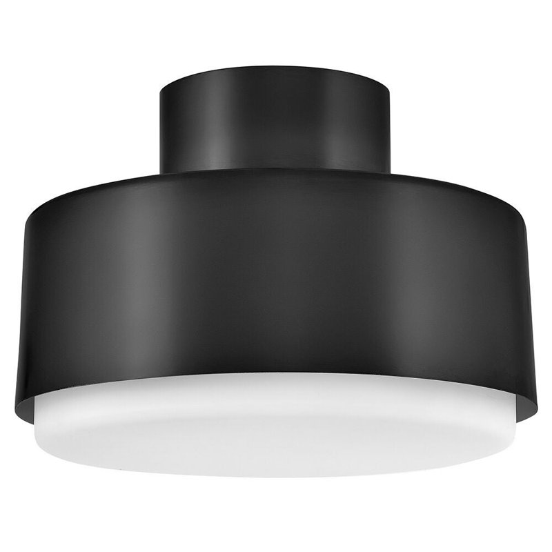Hinkley Cedric Semi-Flush Mount, Black